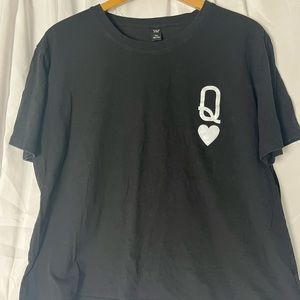 Shein Queen of Hearts T-shirt